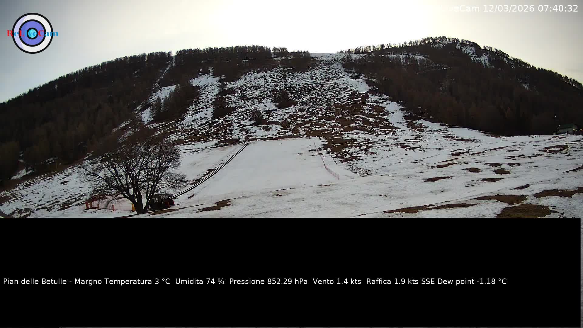 Timelapse del 12/03/2026