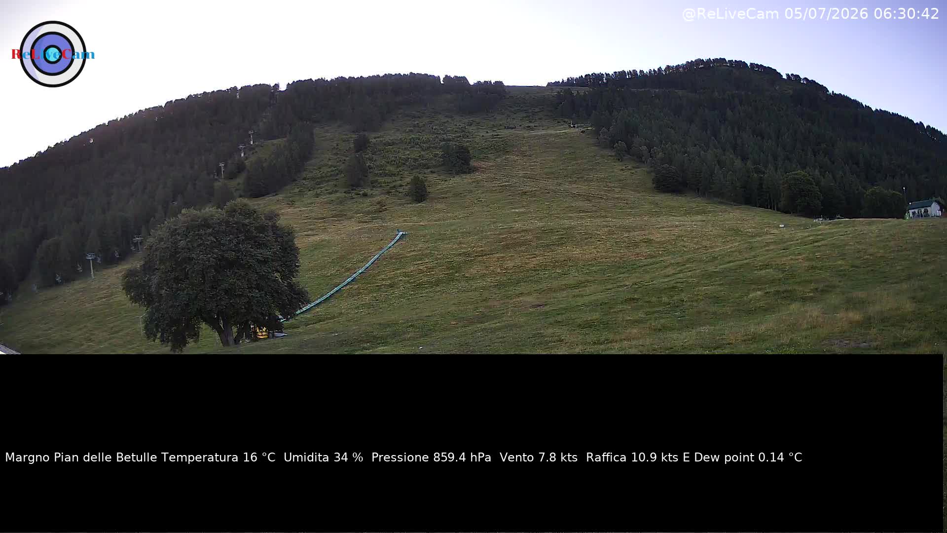 Timelapse del 05/07/2026