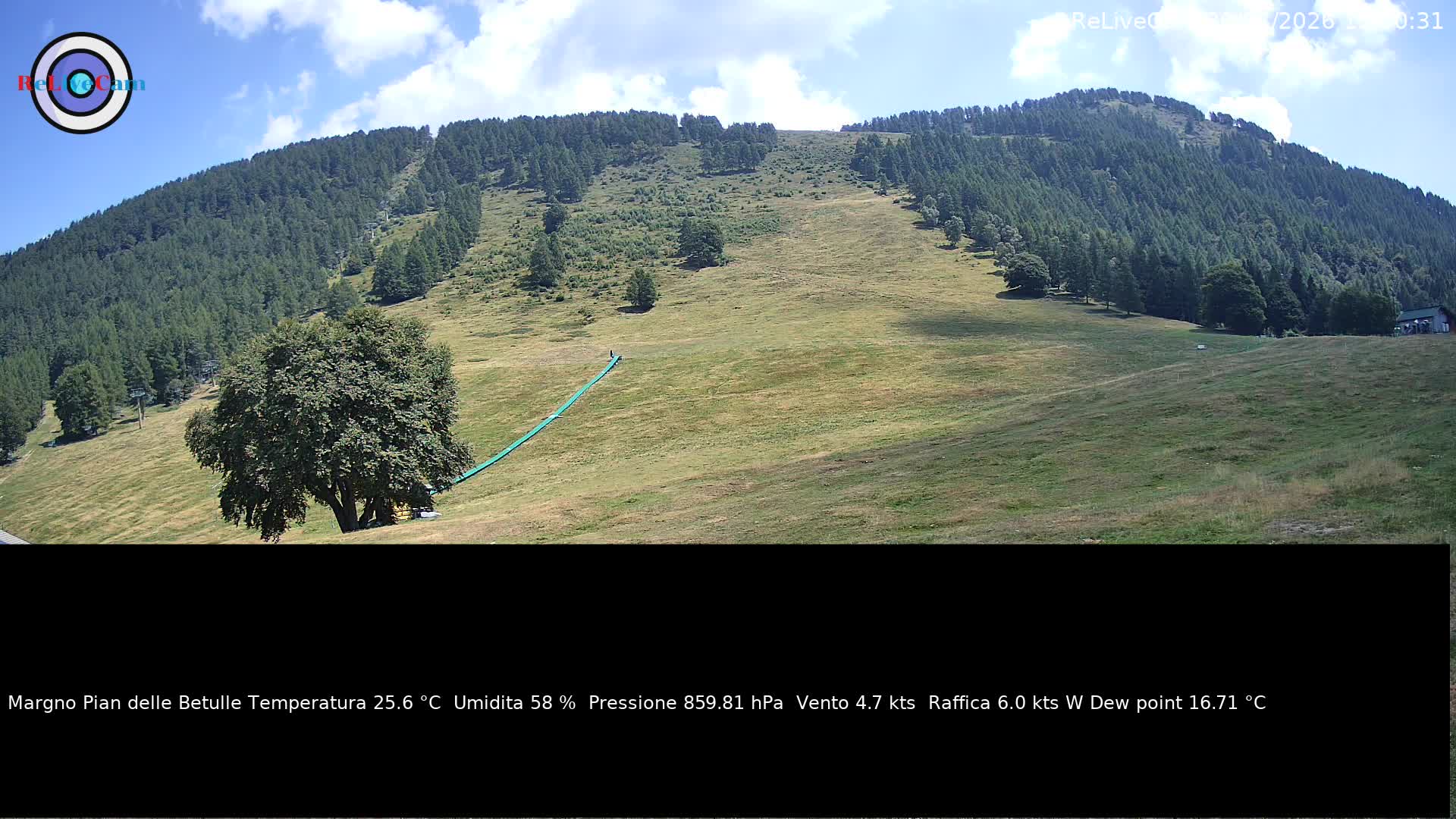Timelapse del 30/07/2026