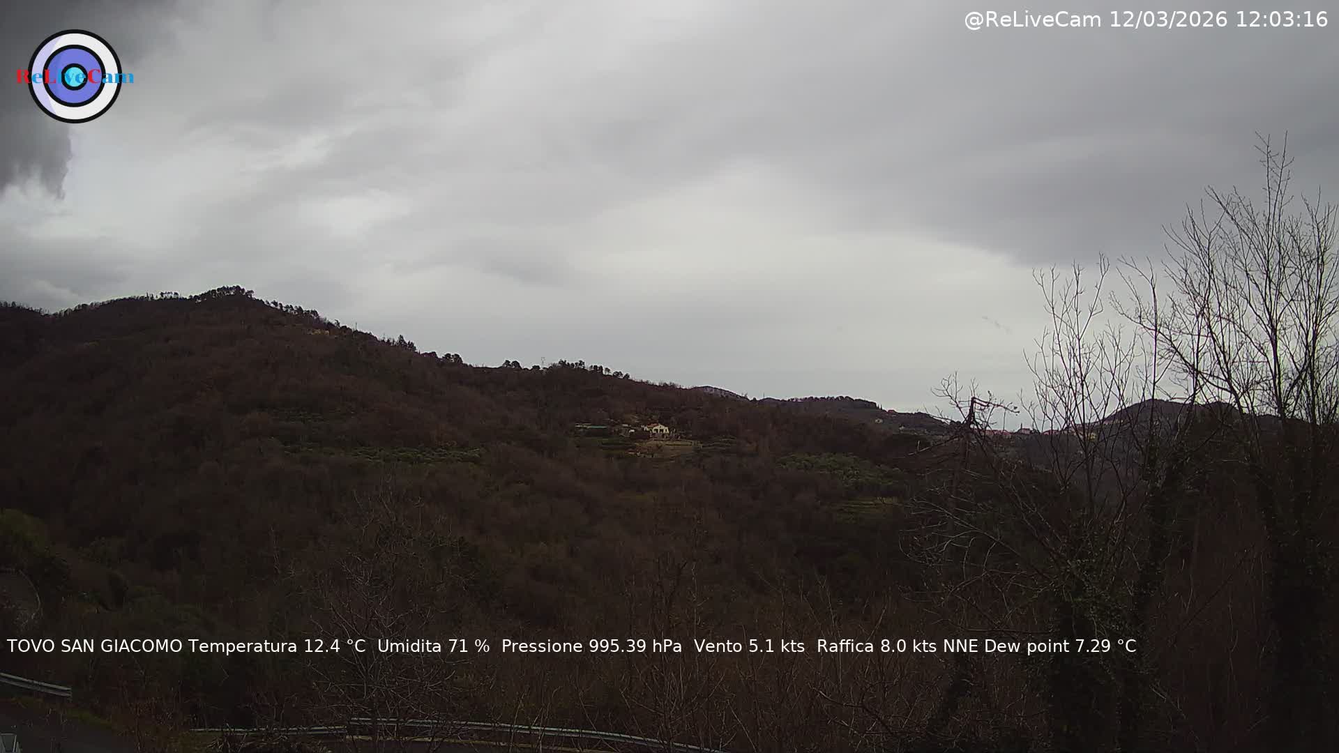 Timelapse del 12/03/2026