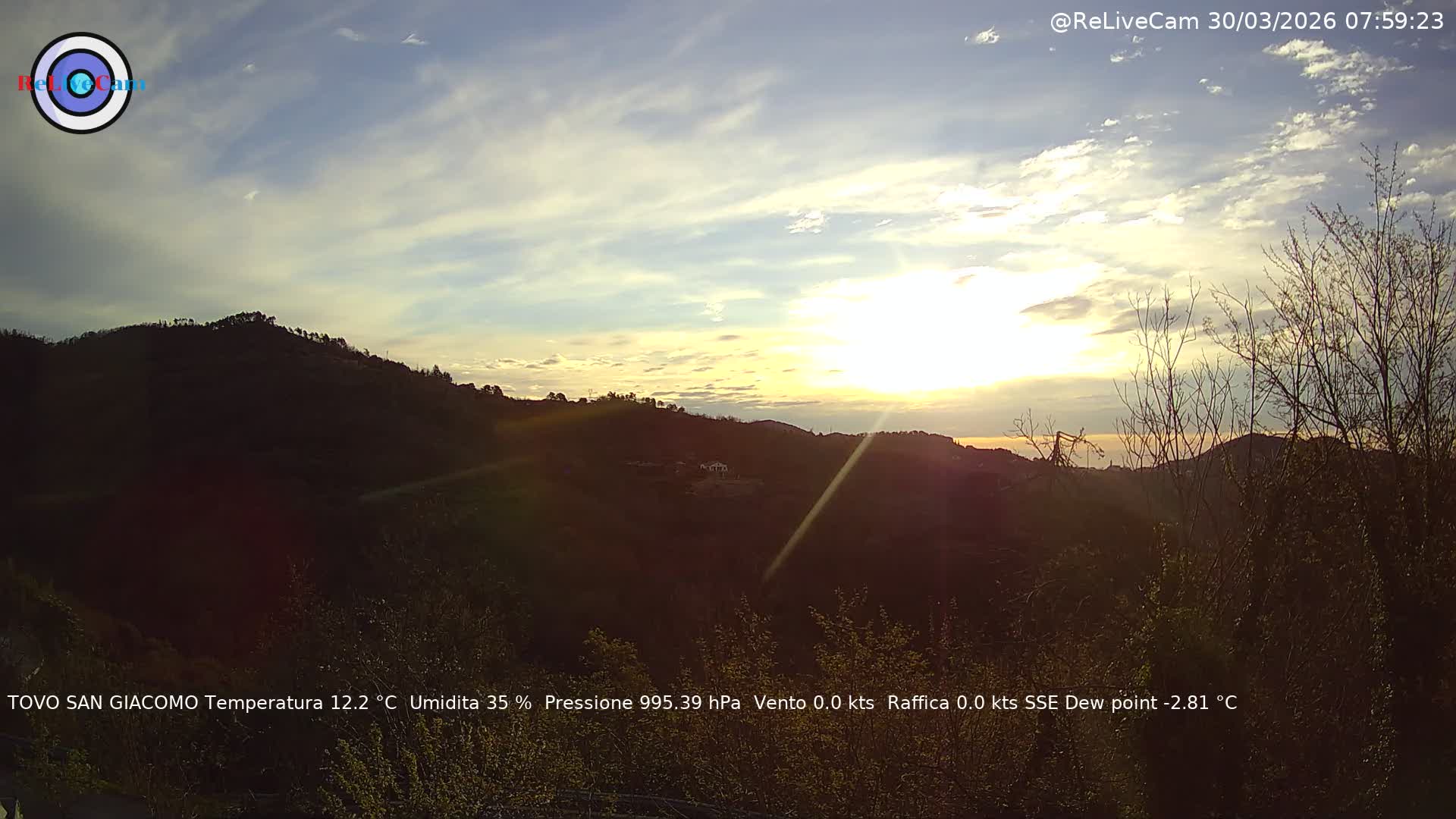 Timelapse del 30/03/2026