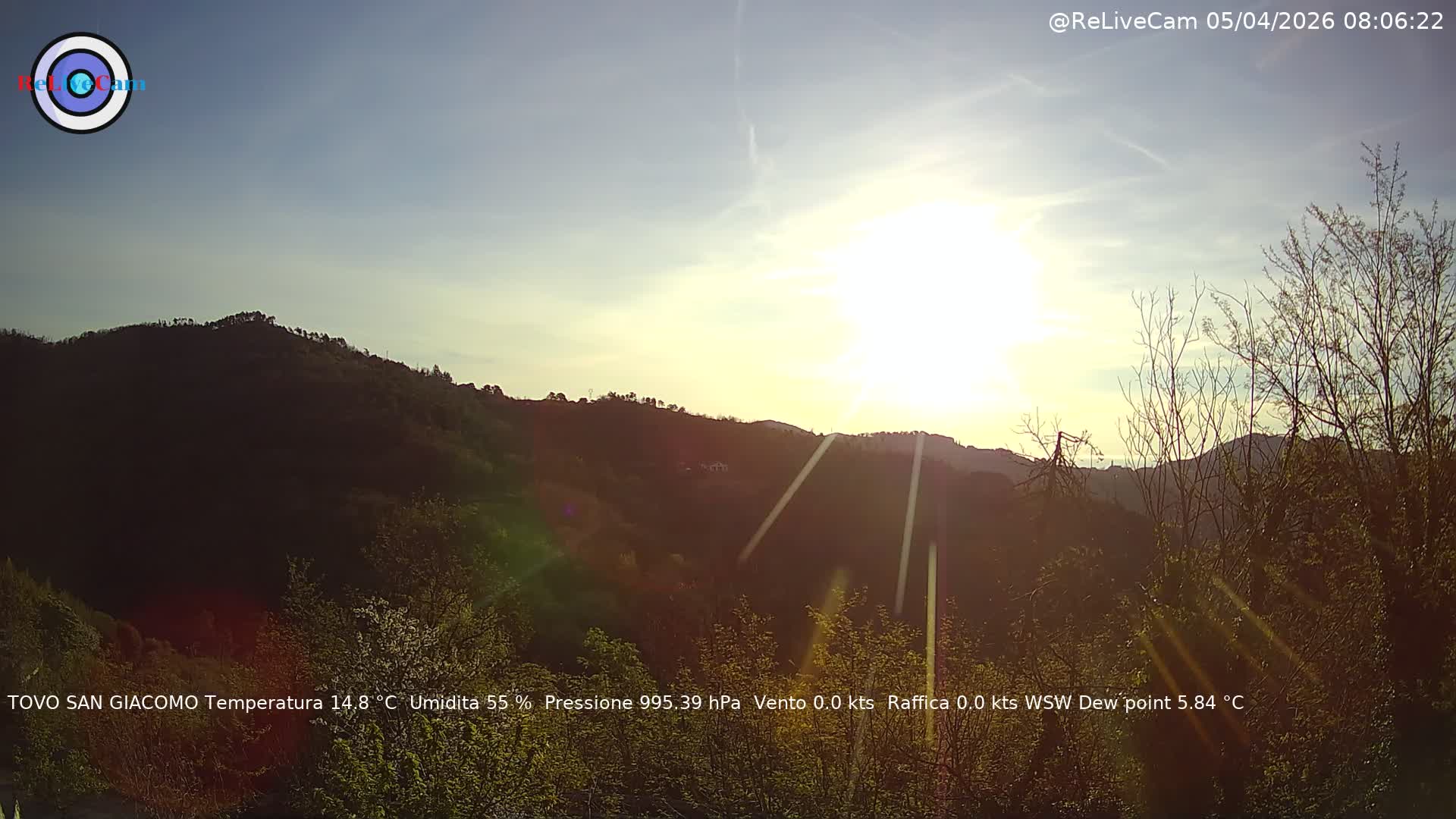 Timelapse del 05/04/2026