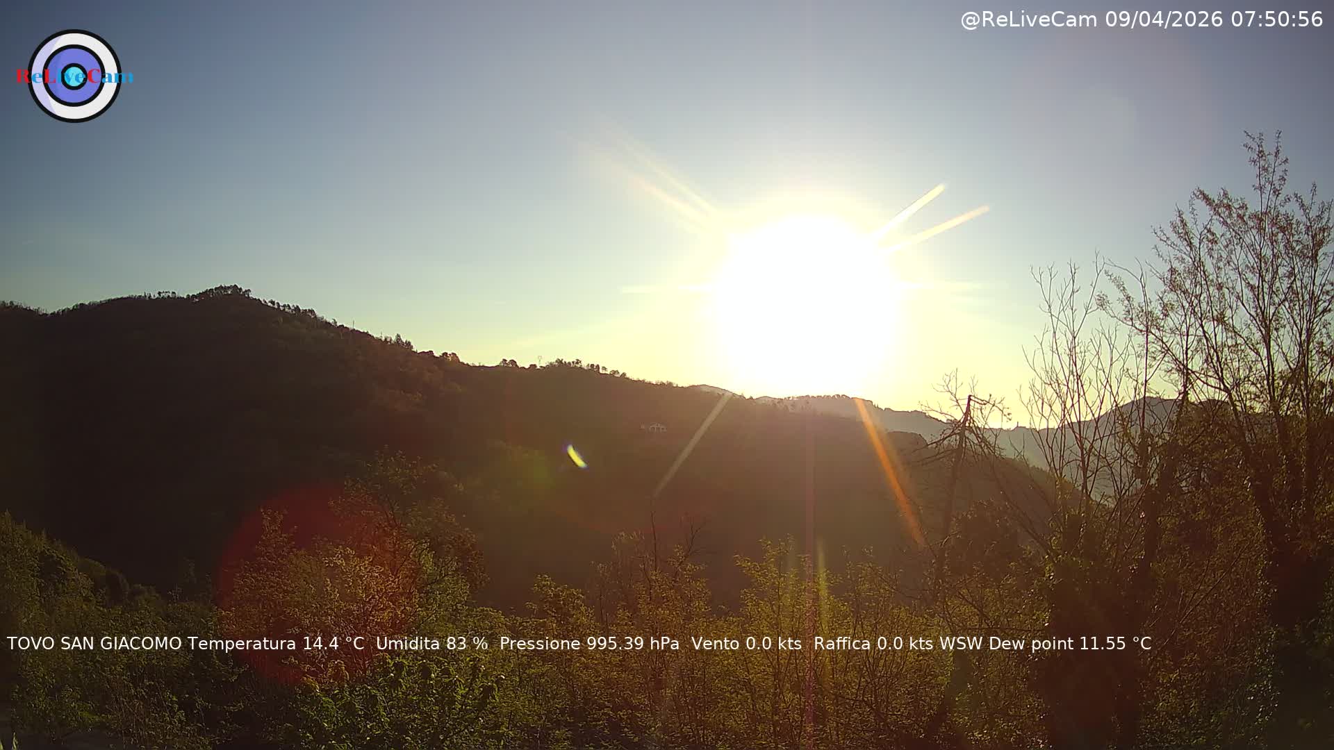 Timelapse del 09/04/2026