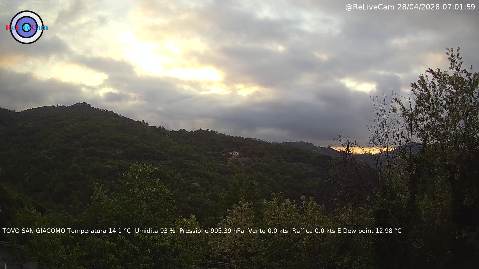 Timelapse del 28/04/2026