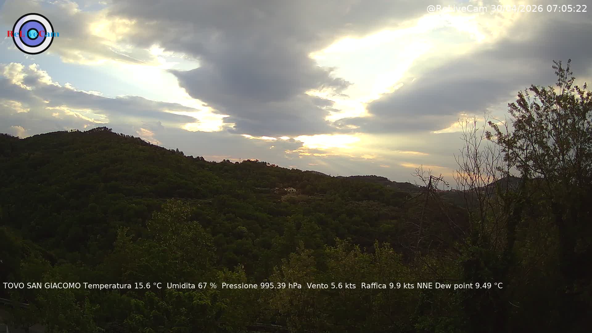 Timelapse del 30/04/2026