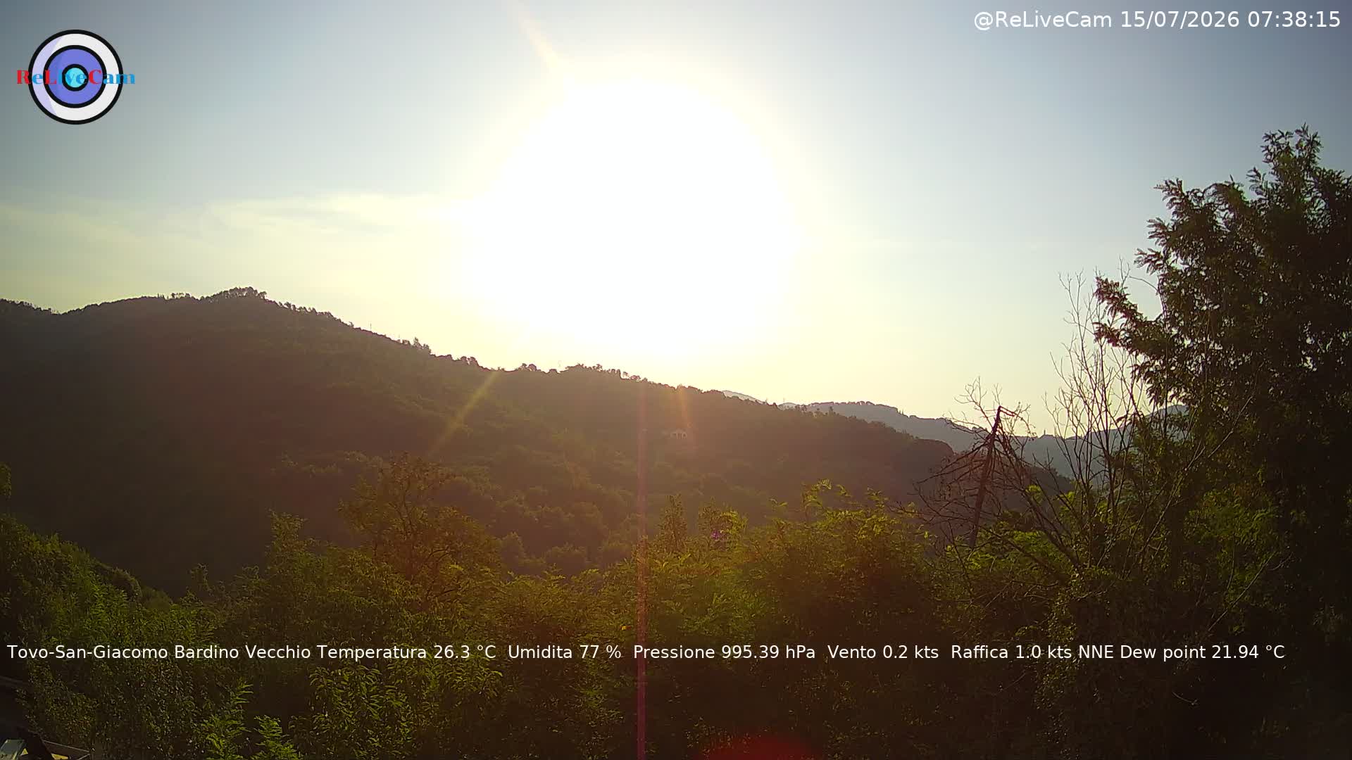 Timelapse del 15/07/2026
