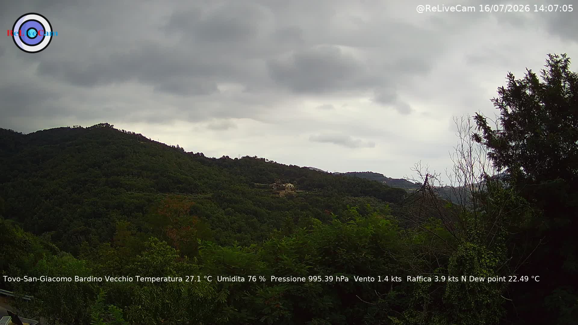 Timelapse del 16/07/2026