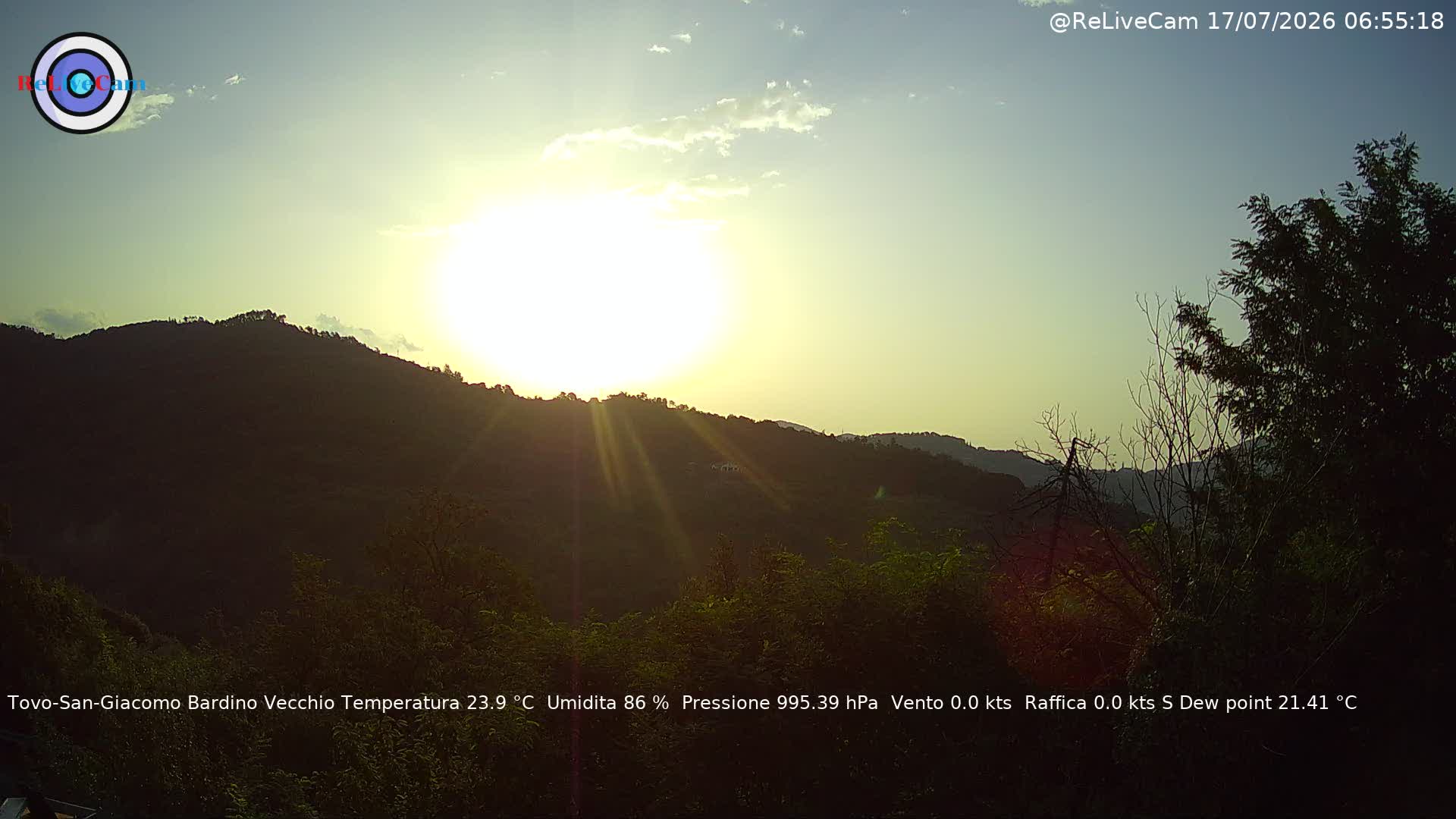 Timelapse del 17/07/2026