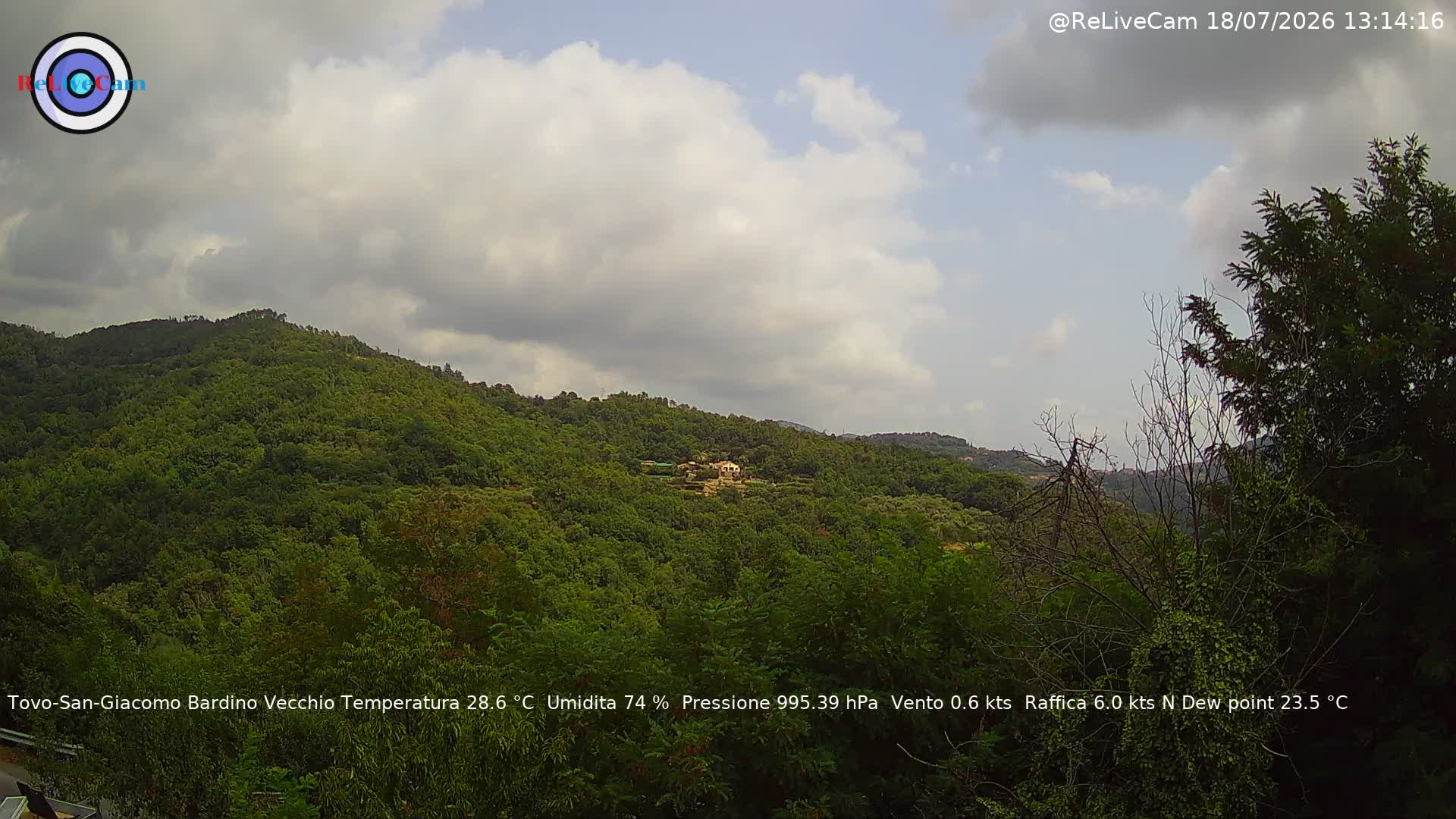 Timelapse del 18/07/2026