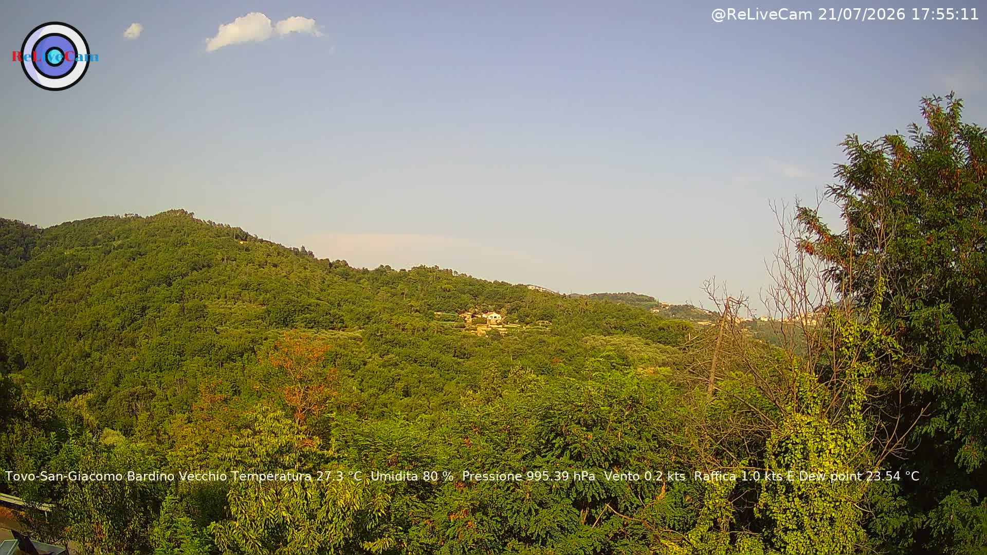 Timelapse del 21/07/2026