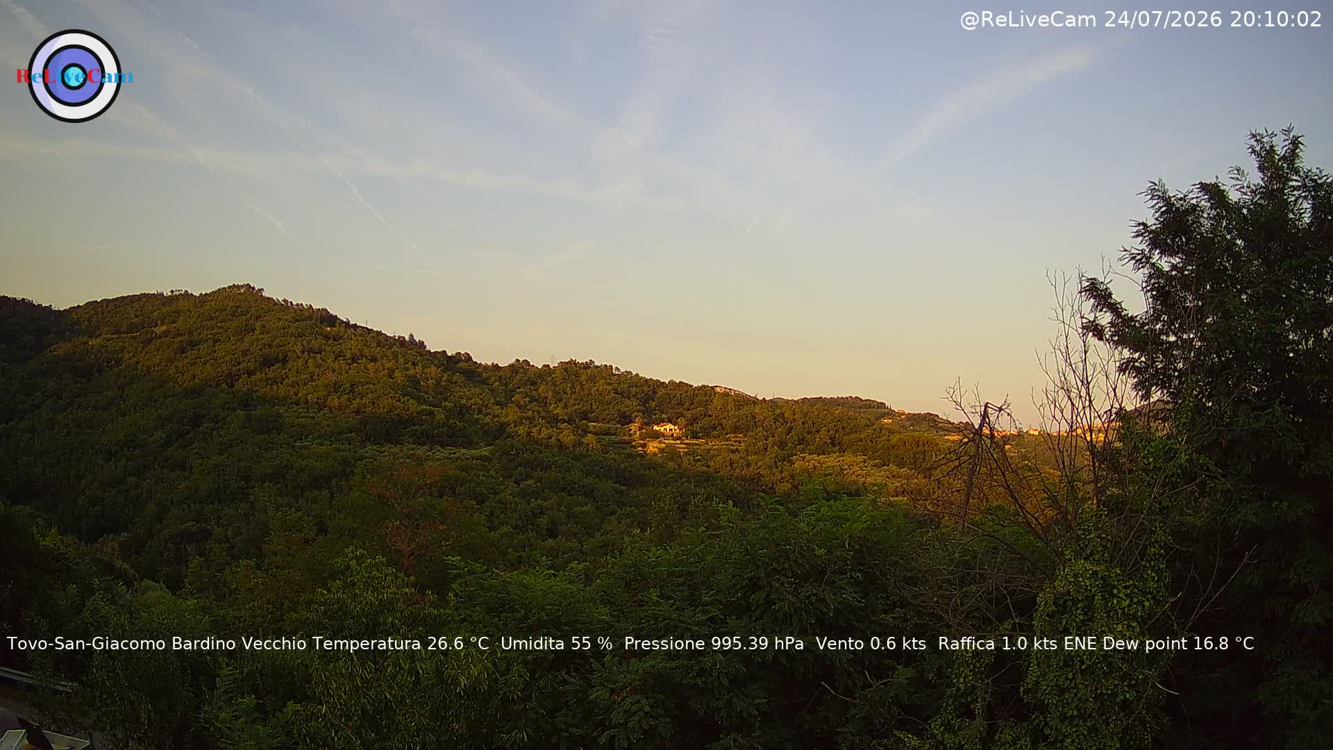Timelapse del 24/07/2026