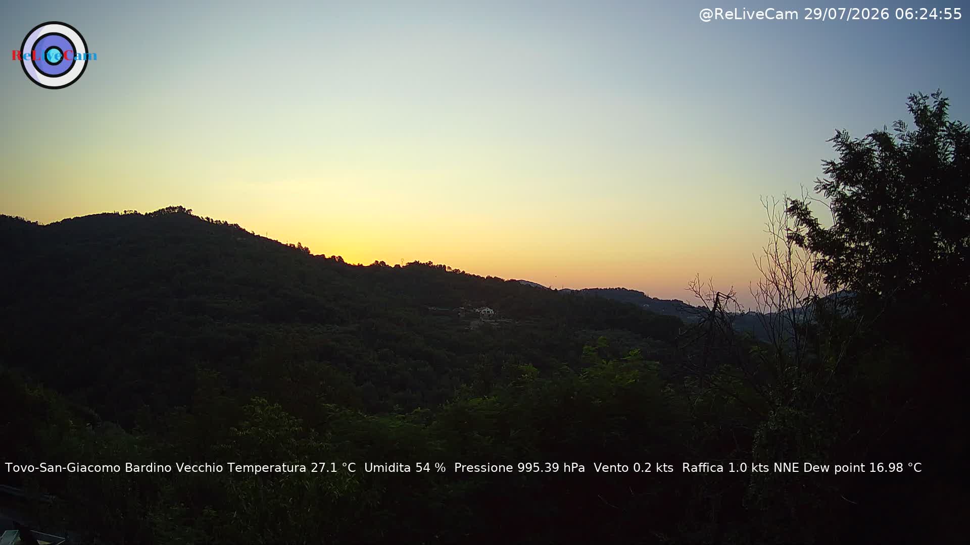 Timelapse del 29/07/2026