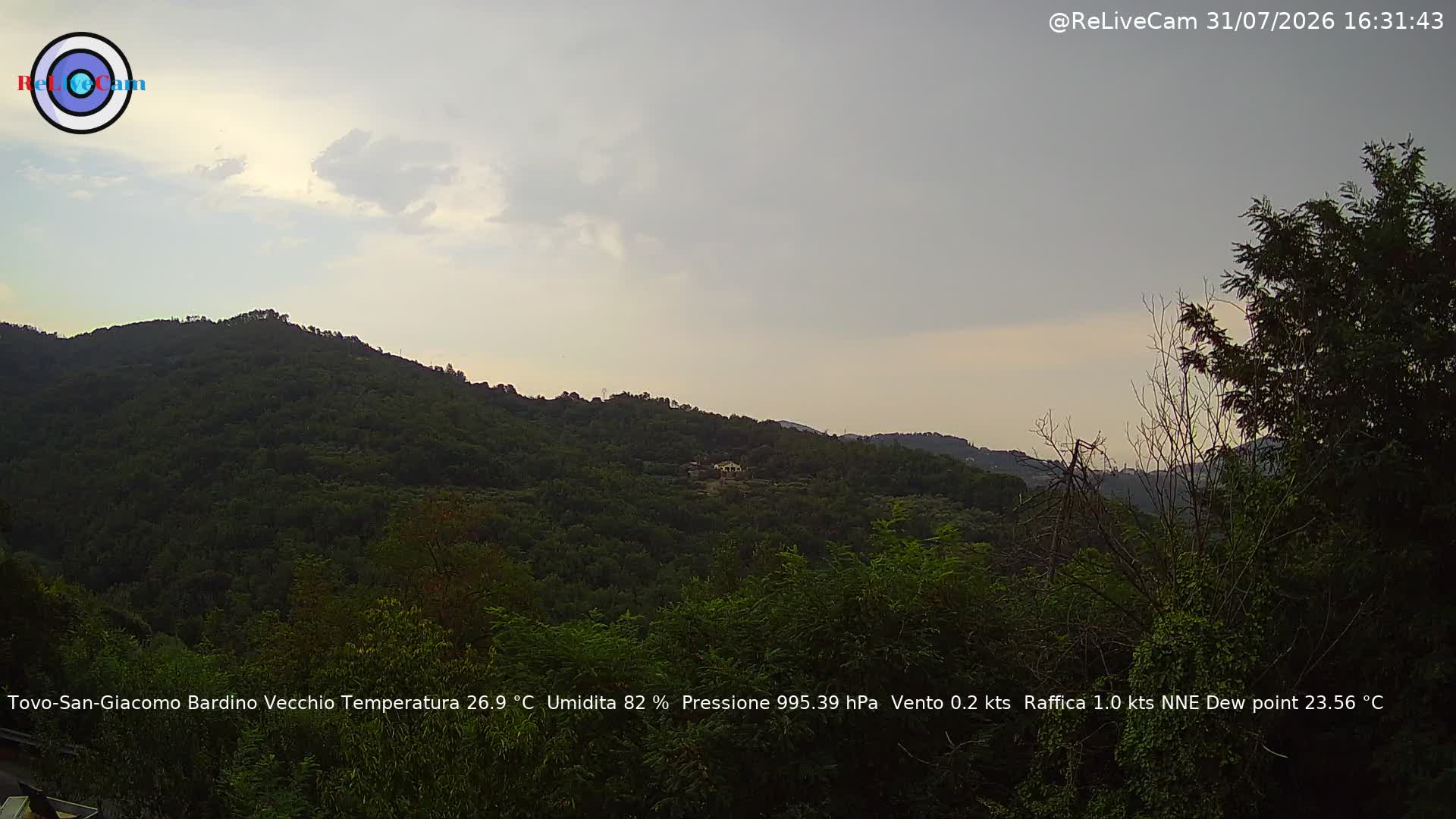 Timelapse del 31/07/2026