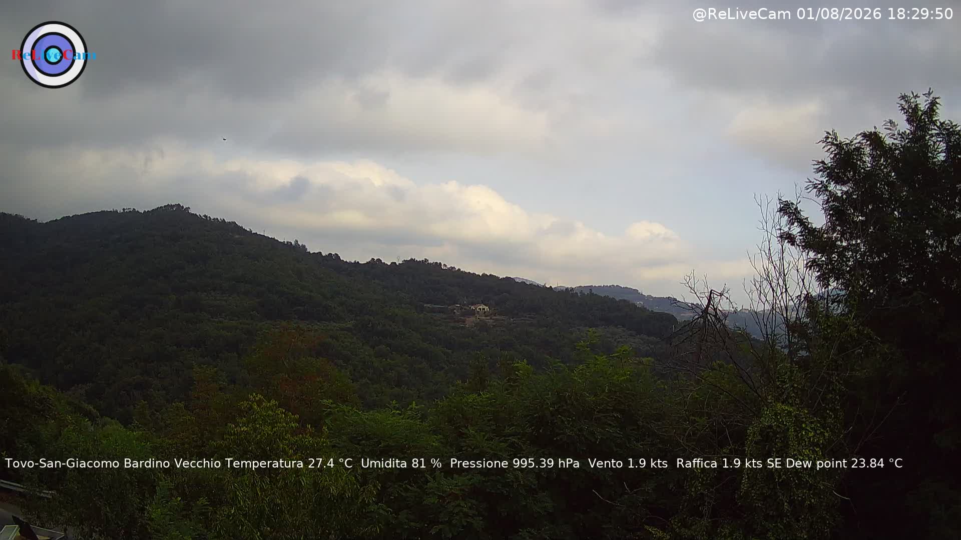 Timelapse del 01/08/2026