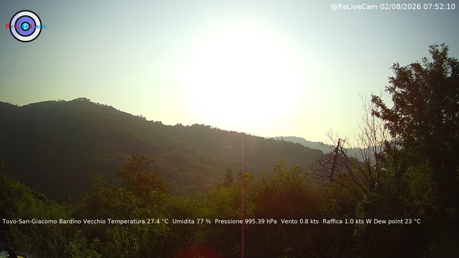Timelapse del 02/08/2026