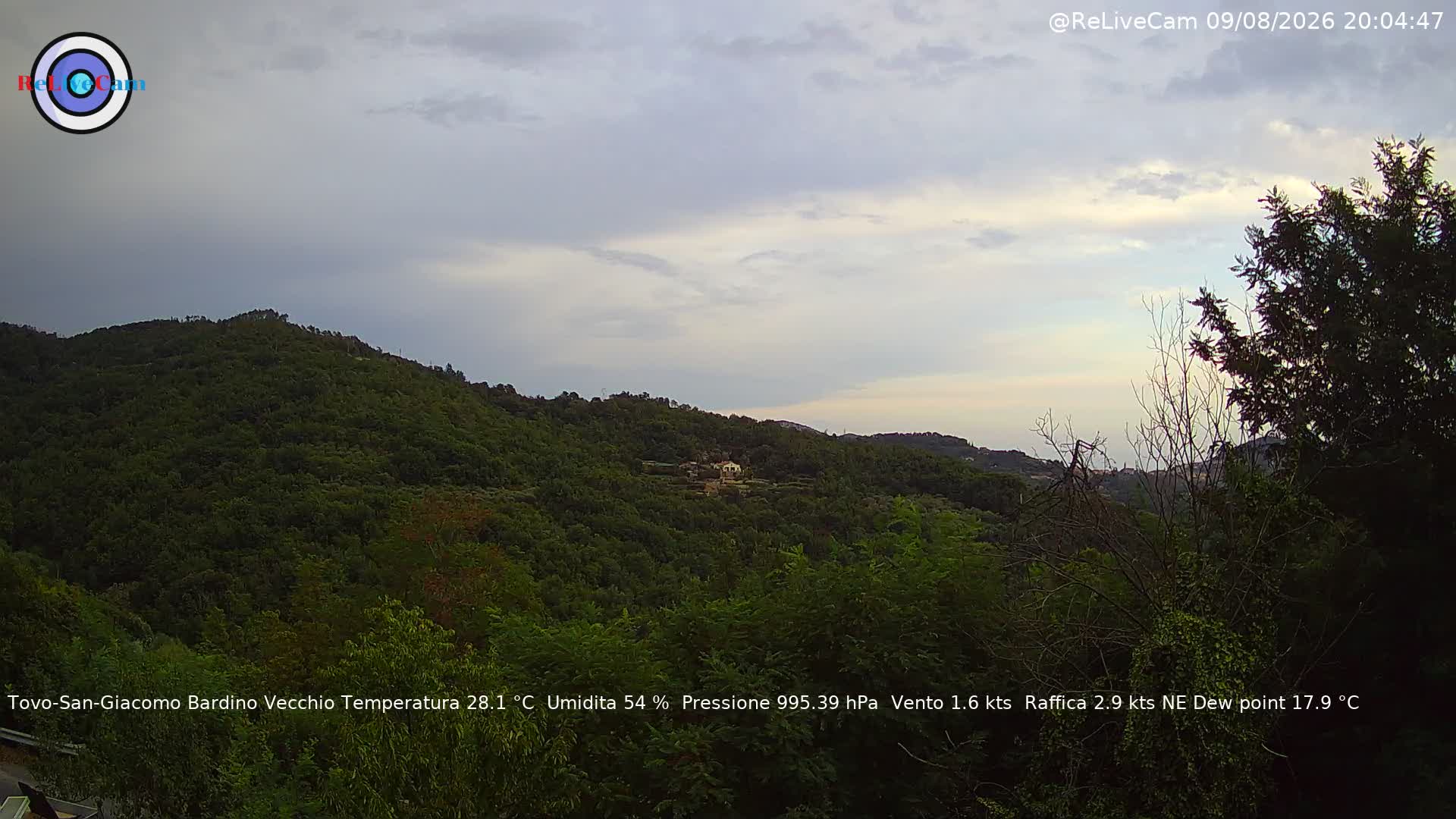 Timelapse del 09/08/2026