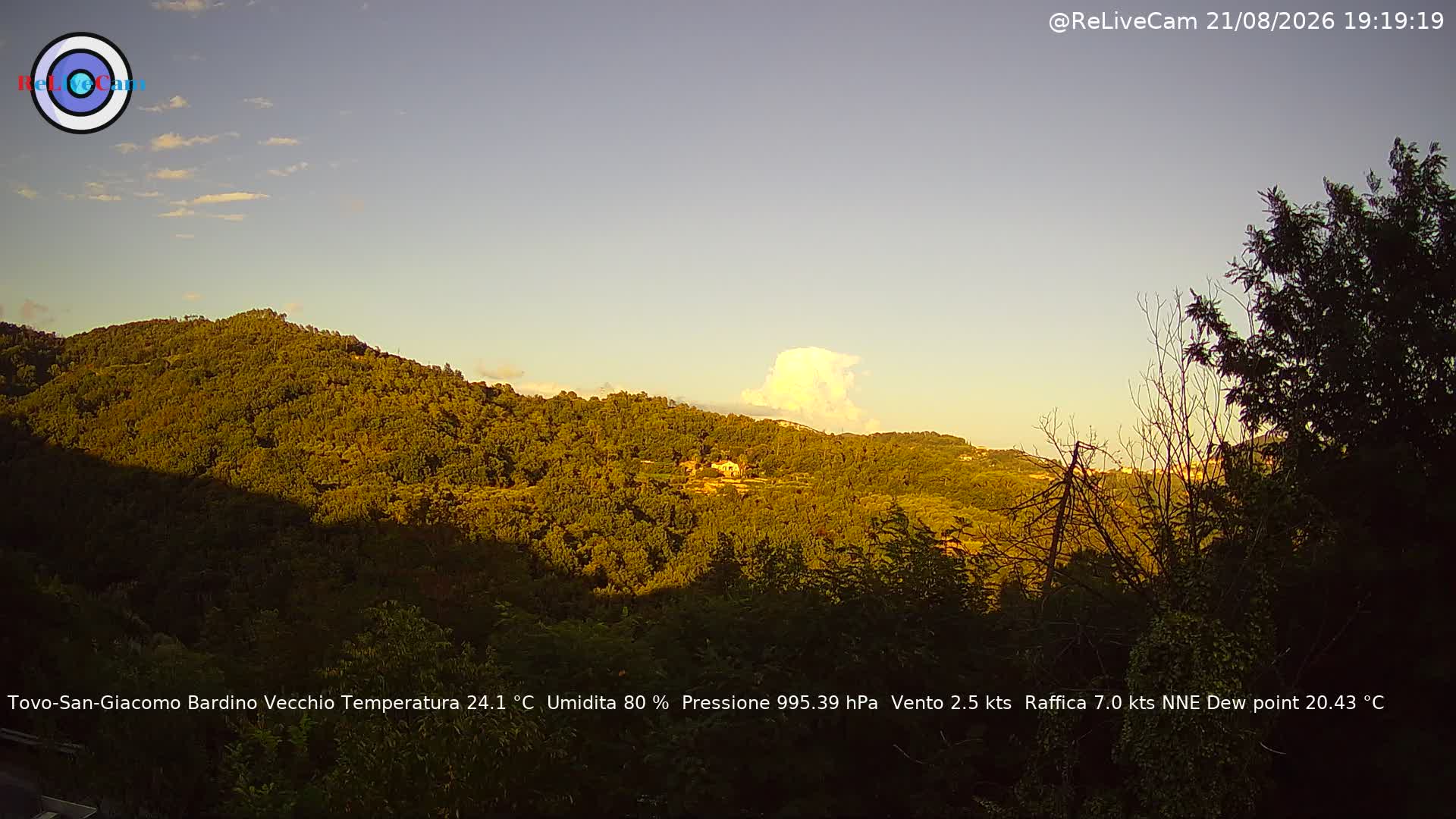 Timelapse del 21/08/2026