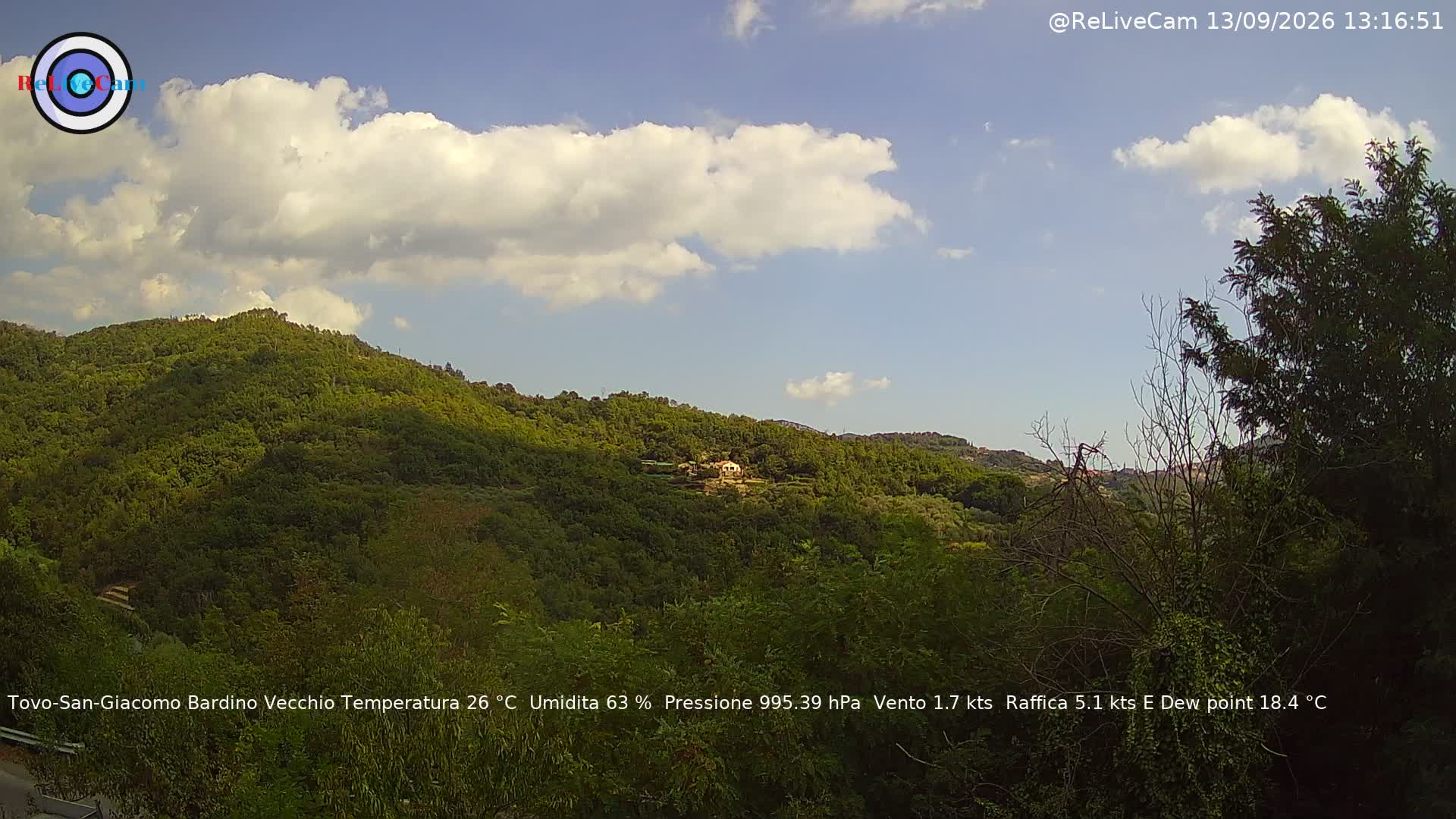 Timelapse del 13/09/2026