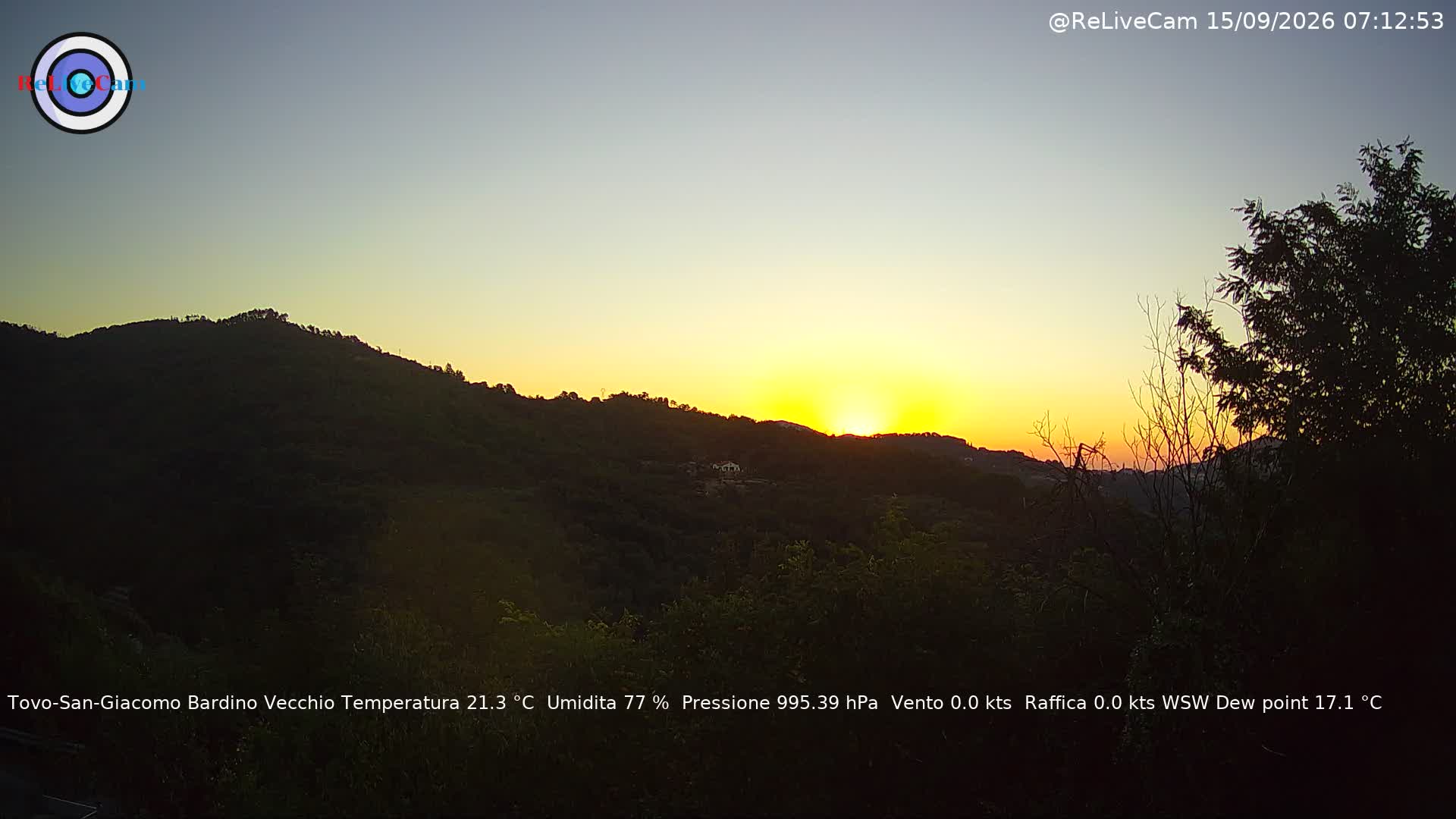 Timelapse del 15/09/2026