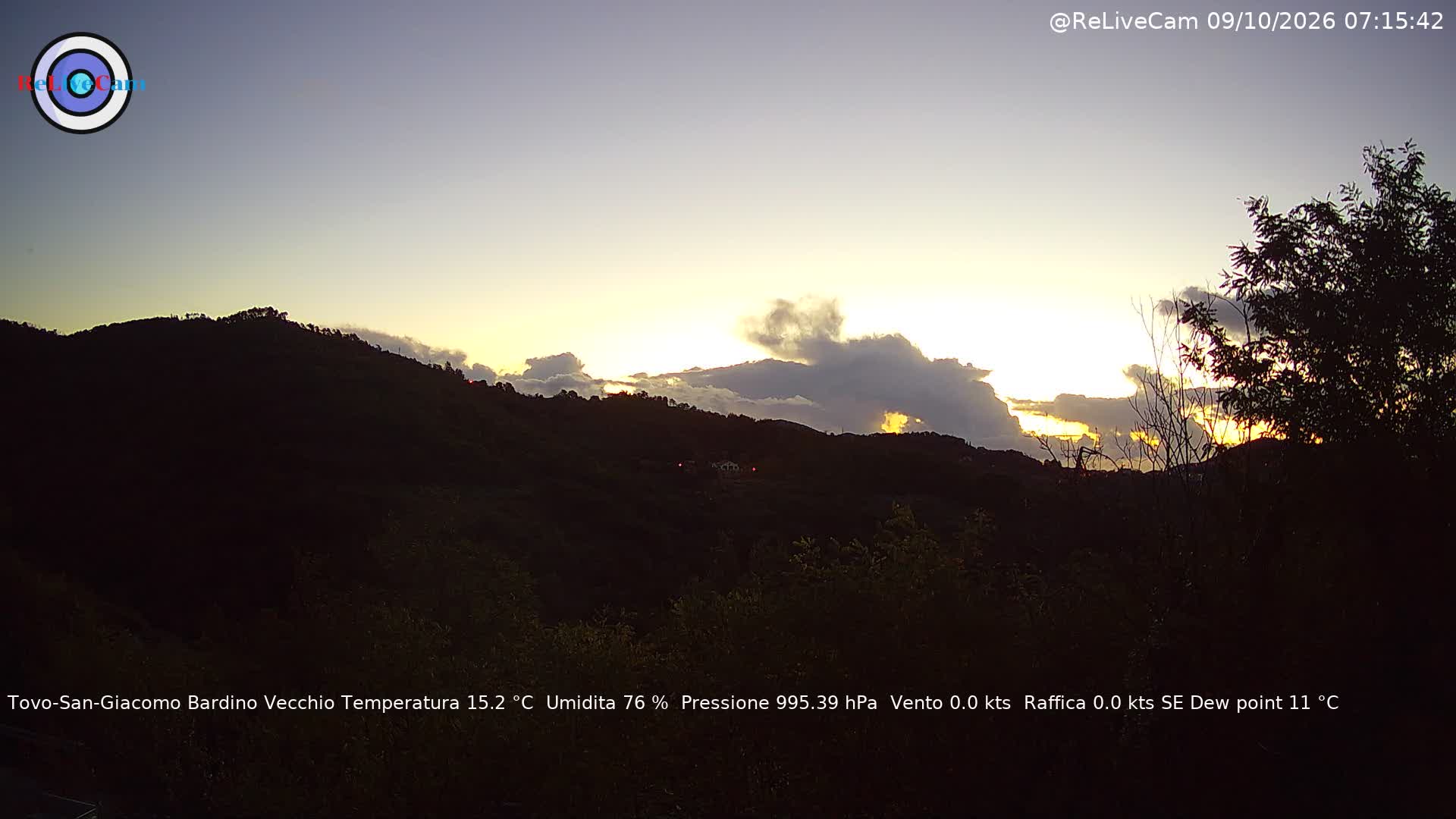 Timelapse del 09/10/2026
